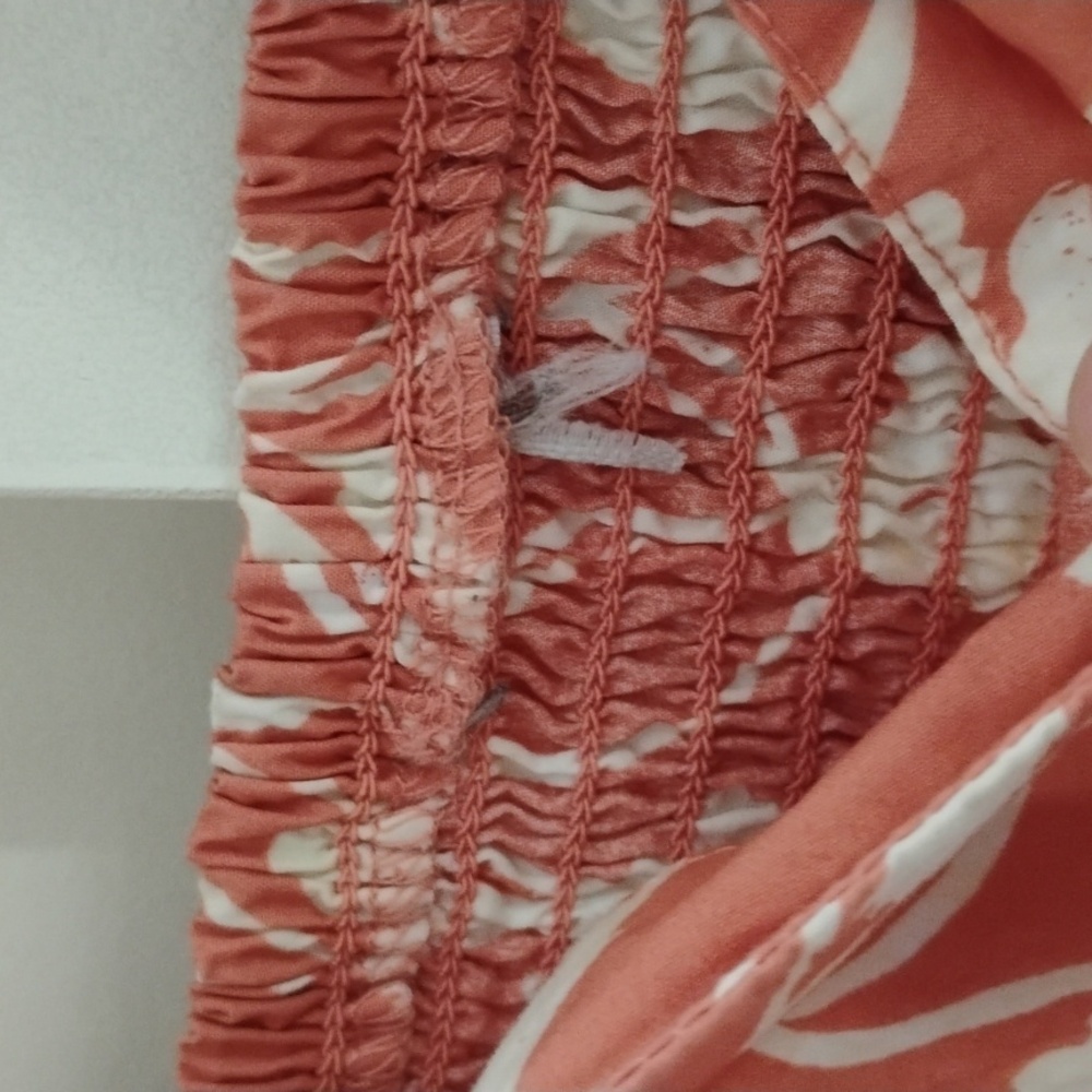 S ORANGE FLOWER DRESS - Picture 6 of 10
